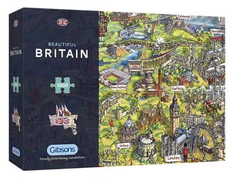 Puzzle 1000 Piękna Brytania G3