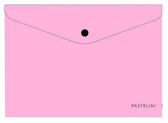 Psaníčko s drukem A4 PASTELINI růžová