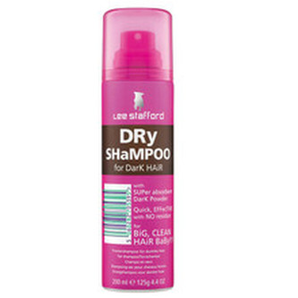 Lee Stafford Suchý šampon pro tmavě hnědé vlasy (Dry Shampoo for Dark Hair) 200 ml woman
