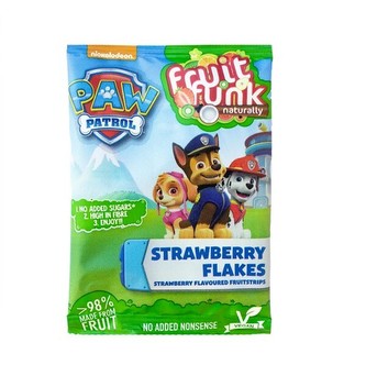 Fruitfunk Ovocné kousky Tlapková patrola s jahodovou příchutí 16 g