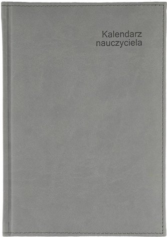 Kalendarz naucz. 2022/2023 A5 tyg. Vivella Szary