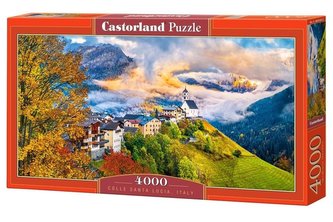 Puzzle 4000 Colle Santa Lucia - Taliansko CASTOR