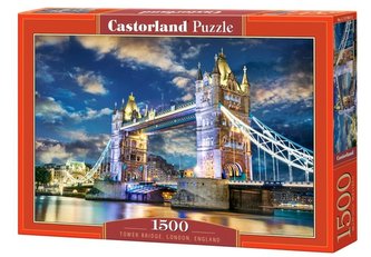 Puzzle 1500 Tower Bridge, Londýn, Anglicko CASTOR