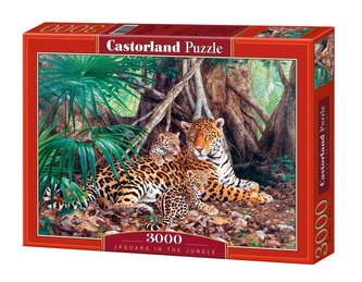 Puzzle 3000 jaguárov v džungli CASTOR