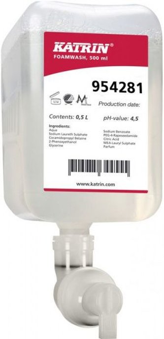 Pěnové mýdlo KATRIN FoamWash - 500 ml