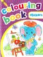 Colouring book z naklejkami. Fioletowa