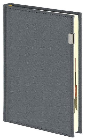 Kalendarz 2023 B5 Tyg. Cross z notesem srebrny