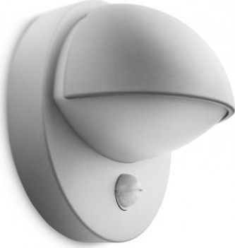 VENKOVNÍ NÁSTĚNNÉ SVÍTIDLO S ČIDLEM 16246/87/16 šedé VENKOVNÍ NÁSTĚNNÉ SVÍTIDLO S ČIDLEM 16246/87/16 šedé