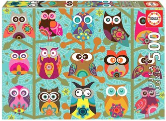 Puzzle 500 Sowy G3