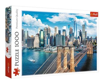 Puzzle 1000 Brooklyn Bridge, New York USA TREFL