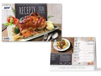 Recepty - stolní kalendář 2020