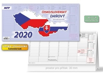 Česko/slovenský - stolní kalendář 2020