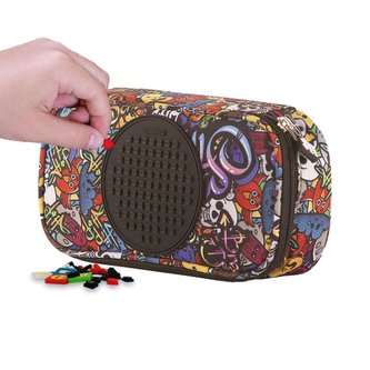 PIXIE CREW studentský penál Graffiti