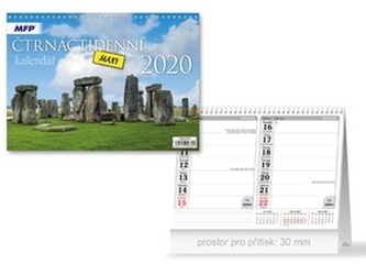 Čtrnáctidenní MAXI - stolní kalendář 2020
