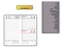Diář 2020 D802 PU Grey 90x170 mm