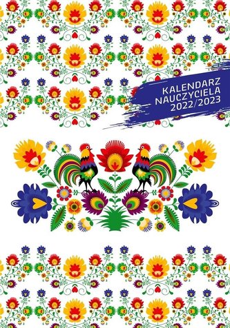 Kalendarz nauczyciela 2022/2023 A5 tyg. PCV Folk