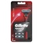Gillette Holicí strojek Mach3 Start Red + 3 hlavice man