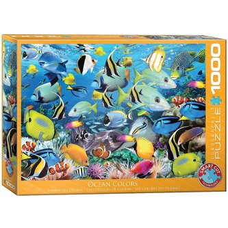 Puzzle 1000 farieb oceánu