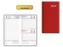 Diář 2020 D802 PVC Red 90x170 mm
