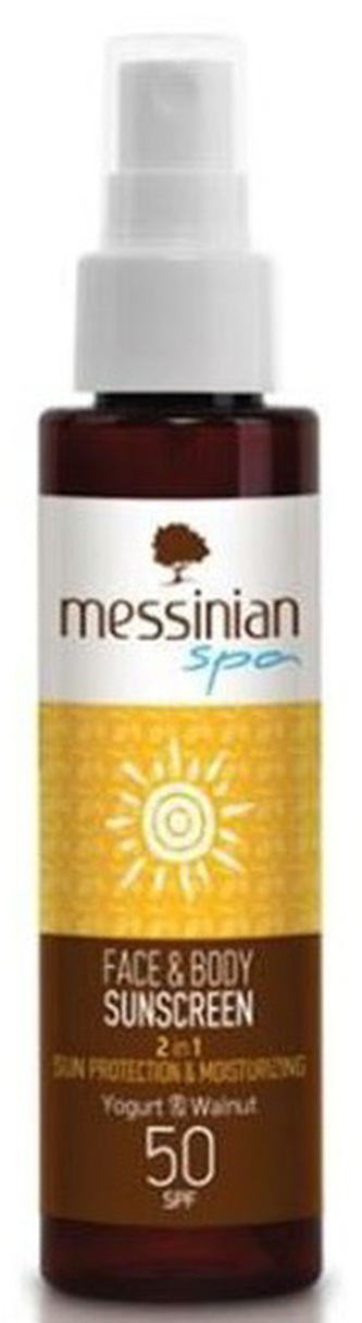 Messinian Spa Opalovací krém SPF 50 100 ml
