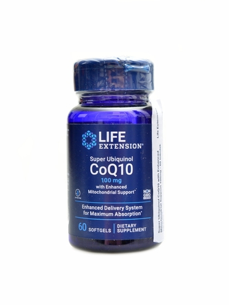 Life Extension - Super Ubiquinol CoQ10 100mg 60 kapslí