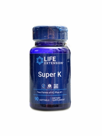 Life Extension - Super K 90 kapslí