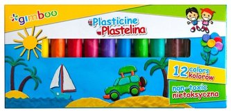 Plastelina 12 kolorów
