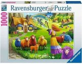 Puzzle 1000 Kolorowa wełna