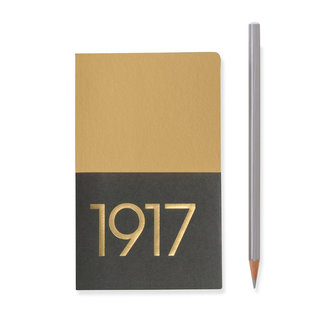 LEUCHTTURM1917, Jottbook A6, 2 KS v balení , GOLD, linky 355530