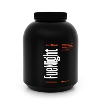 FueNight - GymBeam - jahoda - 2000 g