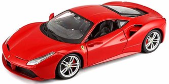 1:24 FERRARI 488 GTB ČERVENÁ