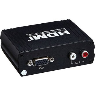 PremiumCord HDMI elektronický konvertor na VGA + audio L/R