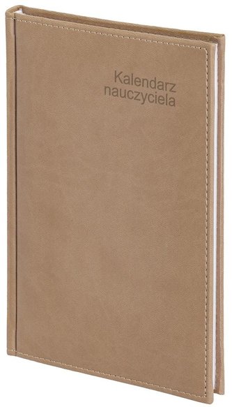 Kalendarz nauczyciela 2022/23 A5 tyg. Vivella Beż