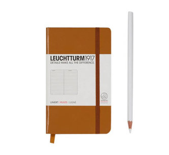LEUCHTTURM1917  blok A6, caramel, linky 338733
