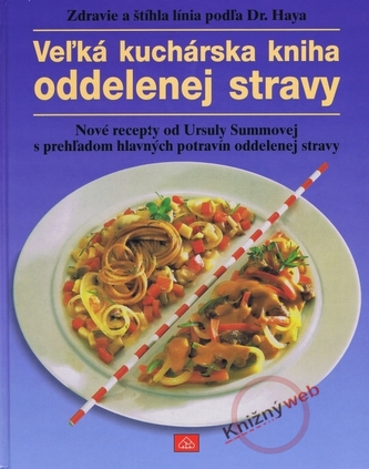 Vežká kuchárska kniha oddelenej stravy