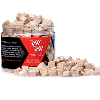 RAW RAW Freeze Dried maškrty Kačacie prsia 35g