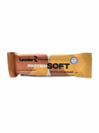 Leader performance - Soft Protein Bar 60g - čokoláda brownies