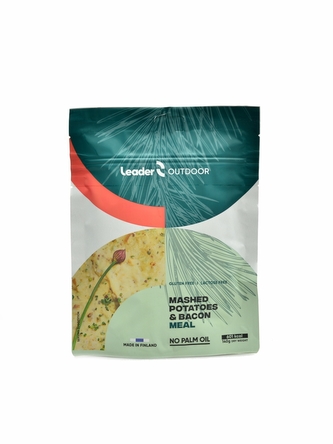 Leader performance - Mashed Potatoes & Bacon Meal 140g (Dehydrované kompletní jídlo)