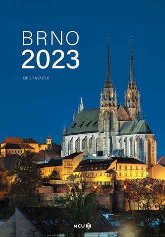 Kalendář 2023 Brno - nástěnný