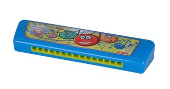 MMW Harmonika modrá 15 cm