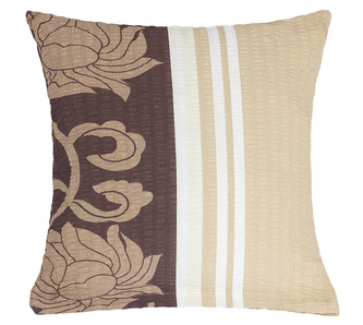 Povláček krepový - hnědá réva - 40x40cm