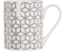 Porcelánový hrnek bílý se zlatým ornamentem A, 300 ml