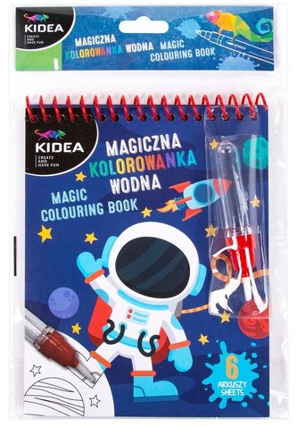 Magiczna kolorowanka wodna E Kosmos KIDEA