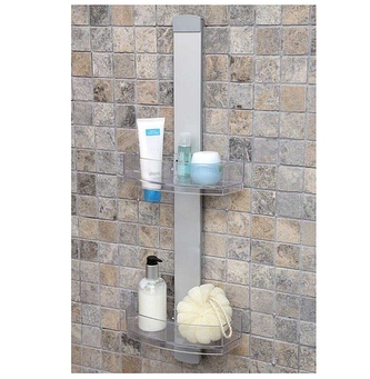 Polička lišta dural 2posch 9x25cm