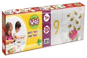 Puzzle předškol./ Čísla, barvy