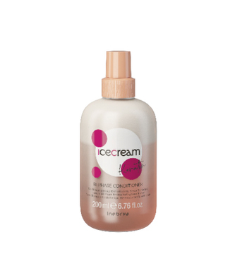 Inebrya Ice Cream Keratin Bi-Phase Conditioner bezoplachový dvousložkový rekonstrukční keratinový kondicionér 200 ml