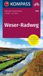 Fahrrad-Tourenkarte Weserradweg