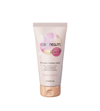 Inebrya Ice Cream Keratin Restructuring Mask restrukturační vlasová maska na bázi keratinu 100 ml