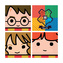 Harry Potter obrúsky 16 ks 33 cm x 33 cm Amscan