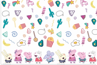 Prasiatko Peppa obrus 120 cm x 180 cm Procos